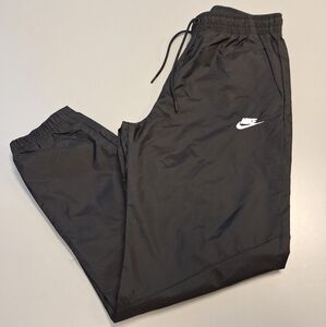 Nike Men's Nylon Black Jogger Windbreaker Pants Size Small